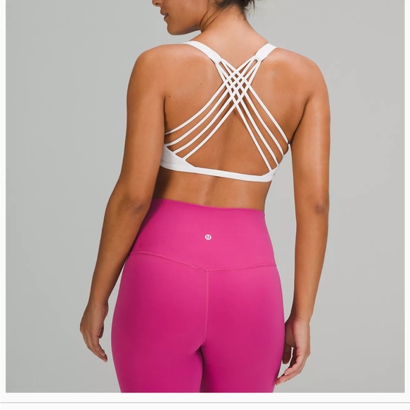 Lululemon Free to be - Wild High Neck, Light Support A/B Cups, White - Picture 8 of 11
